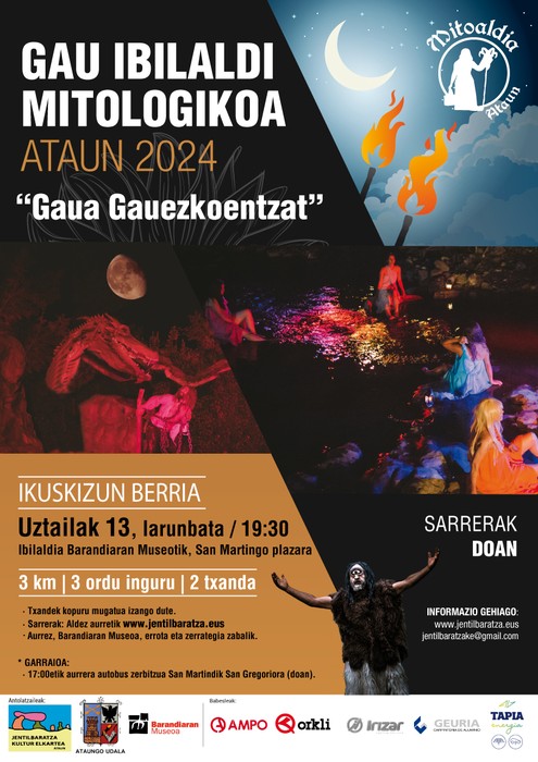 Mitoaldia - GAU IBILALDI MITOLOGIKOA “Gaua Gauezkoentzat”
