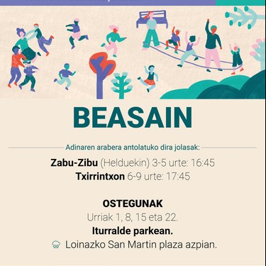 Parketarrak: euskaraz jolasean
