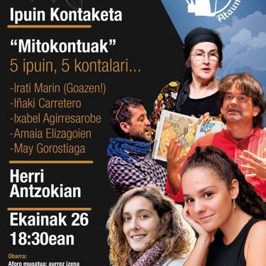 "Mitokontuak", 5 ipuin, 5 kontalari