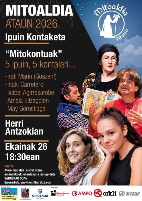 "Mitokontuak", 5 ipuin, 5 kontalari