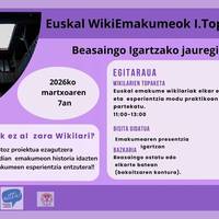 Euskal WikiEmakumeok I. Topaketa