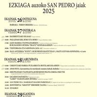 Ezkiaga auzoko San Pedro Jaiak