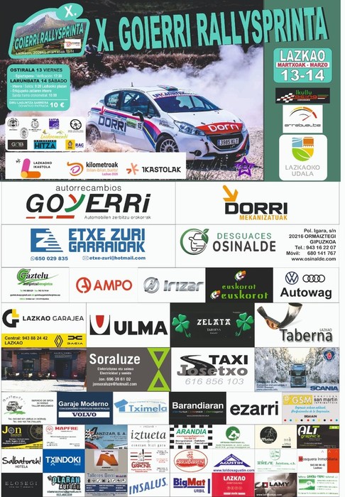 X. GOIERRI RALLYSPRINTA