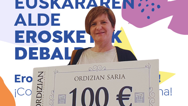 EUSKARAREN ALDE EROSKETAK DEBALDE: AINTZANE GARMENDIA (GARIN)