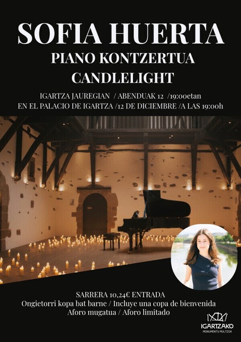Piano kontzertua: Sofia Huerta