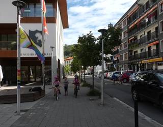 Santa Fe kalea “erdi-oinezkoentzat” izango da datorren astelehenetik aurrera