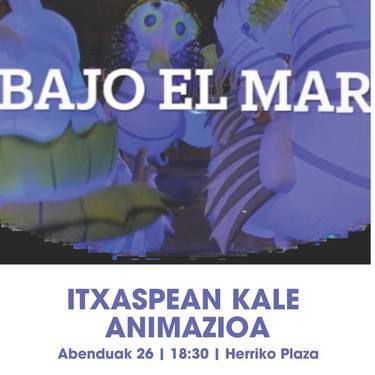 Itsaspean kale animazioa