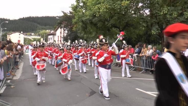 Ordiziako umeen danborrada 2014