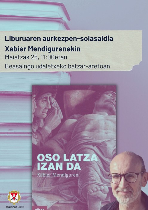 'Oso latza izan da' liburu aurkezpen-solasaldia