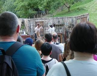 Izaki magikoek bere egin zuten San Gregorio eta San Martin arteko bidea Gau Ibilaldi Mitologikoan