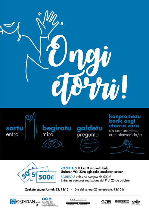ONGI ETORRI · Kanpaina berria