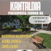 KANTALDIA: Mariasun Mendizabal, Aloña Jauregi eta Sara Etxabe