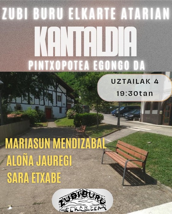 KANTALDIA: Mariasun Mendizabal, Aloña Jauregi eta Sara Etxabe