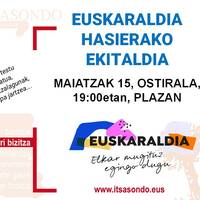Euskaraldia hasierako ekitaldia