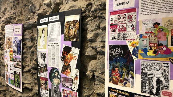 “Emakumeak eta Euskal Komikigintza” erakusketa ikusgai Igartzako Burdinolan abenduaren 10era arte