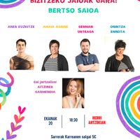 Bertso saioa: aske maite eta bizitzeko jaioak gara!