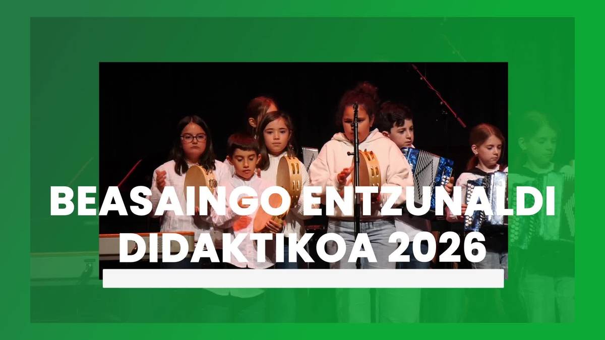 Beasaingo Musika Eskolako entzunaldi didaktikoa