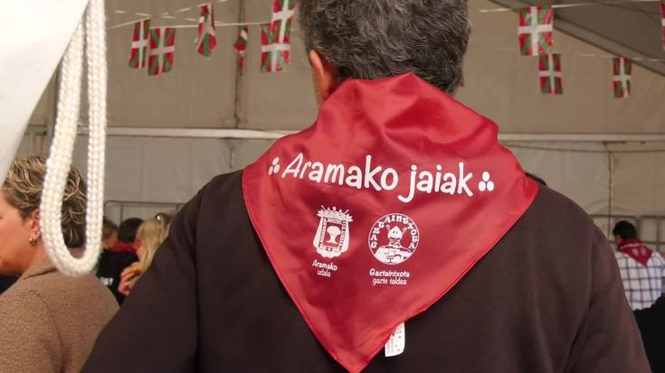 Ate joka daude Aramako San Martin jaiak