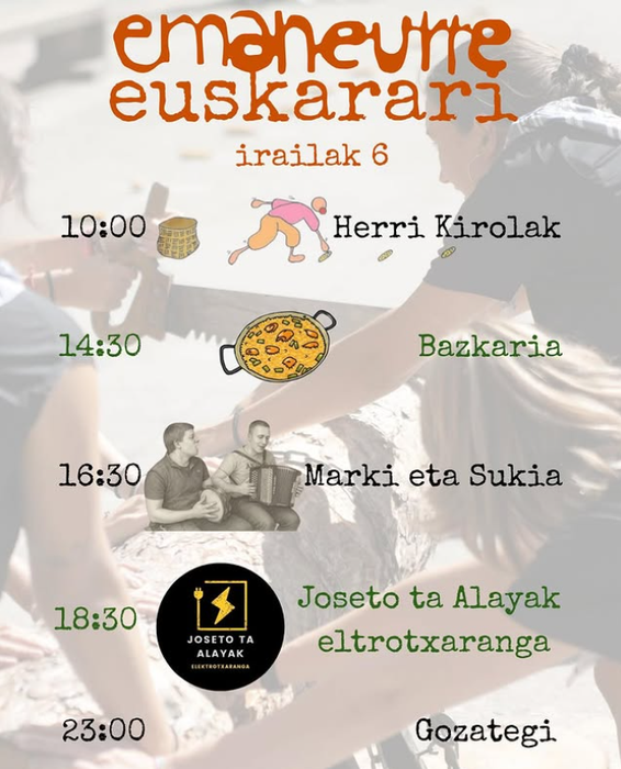 Emaneurre euskarari eguna