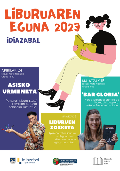 "Bar Gloria" liburuari buruzko solasaldia Nerea Ibartzabalekin