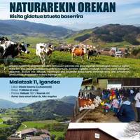 Naturarekin oreka. Bisita gidatua Iztueta baserrira