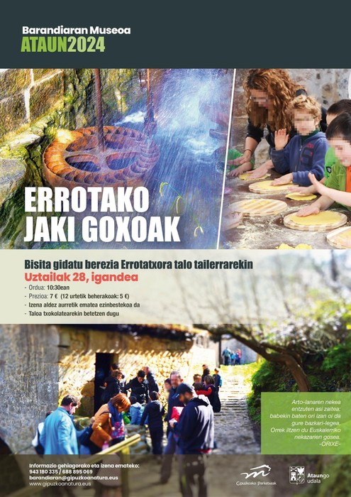 Errotako jaki goxoak