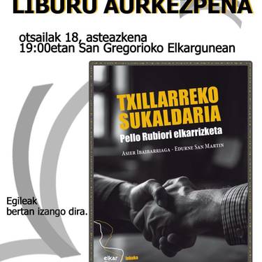 "Txillarreko sukaldaria, Pello Rubiori elkarrizketa"
