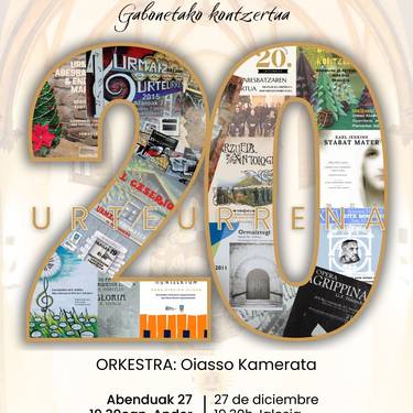 Urmaiz abesbatzaren 20. urteurren kontzertua