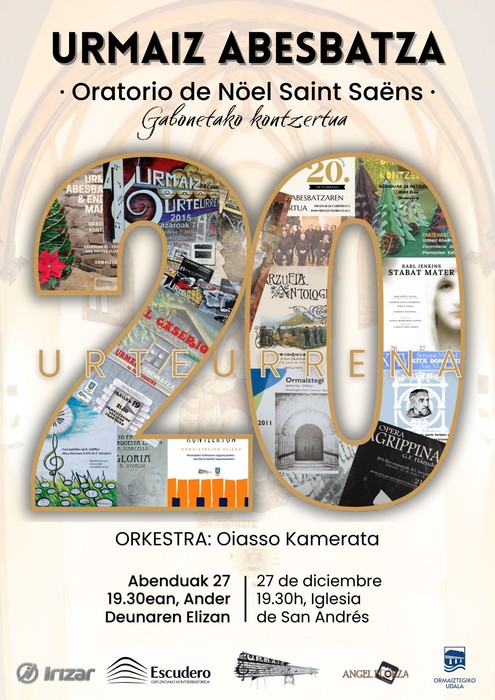 Urmaiz abesbatzaren 20. urteurren kontzertua