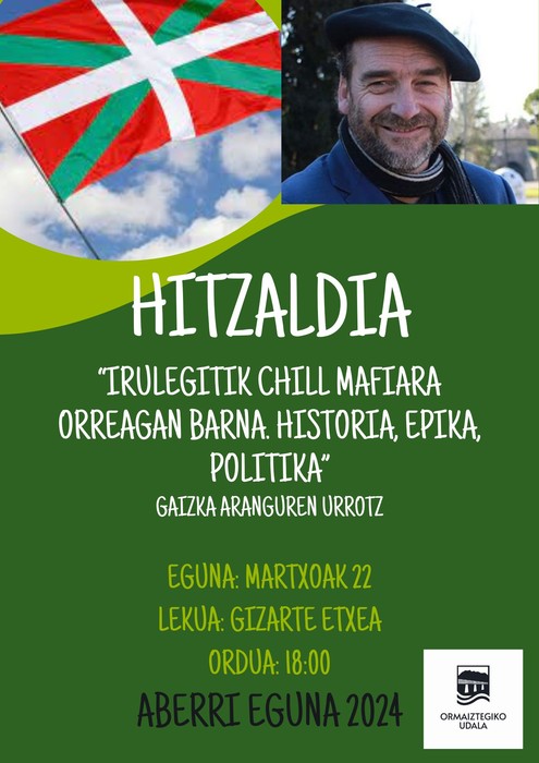 Hitzaldia: Irulegitik Chill Mafiara, Orreagan barna. Historia, epika, politika