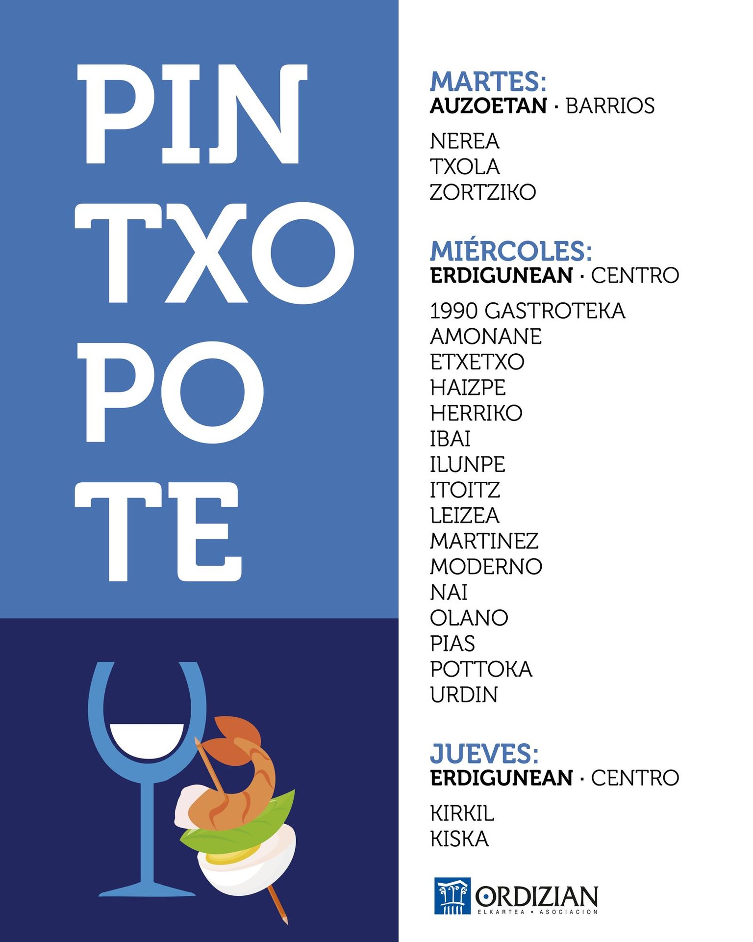 ORDIZIAN PINTXO POTEA