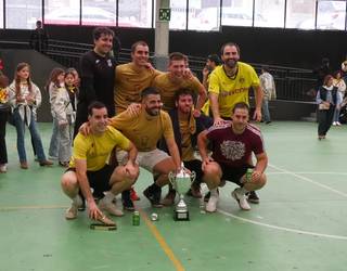 48. Kuadrillen Arteko Futbol Txapelketako finalean, Rhusbiñarte irten zen garaile