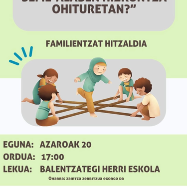 Nola eragin gure seme-alaben hizkuntza ohituretan?