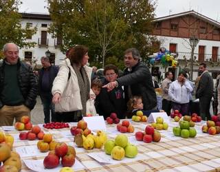 Gabirik Errezil sagarraren eta baserriko produktuen azoka ospatuko du igandean