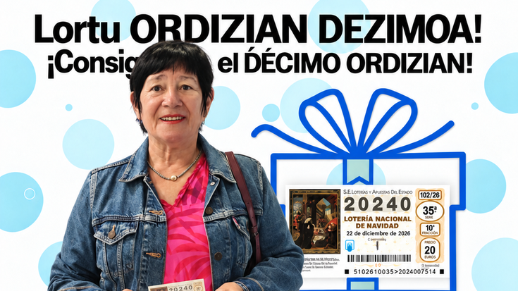 ORDIZIAN TXARTELAK SARIA DU!