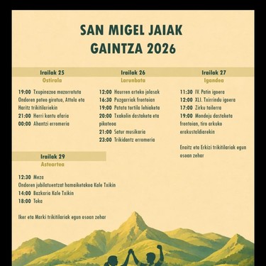 San Migel jaiak