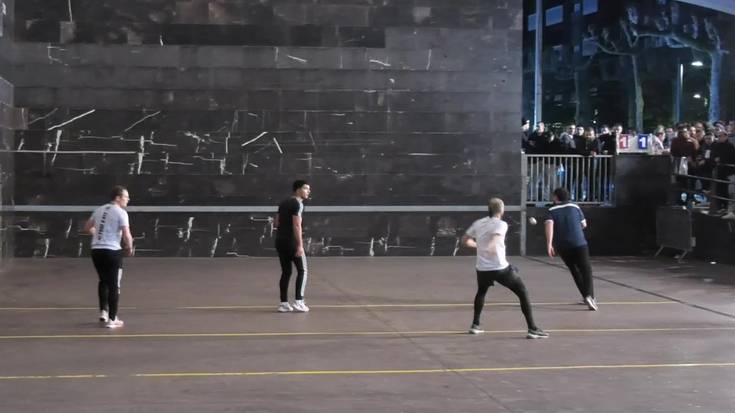 Hasiera eman zaio Beasaingo kuadrillen arteko pala, pilota eta sasi pilota txapelketari