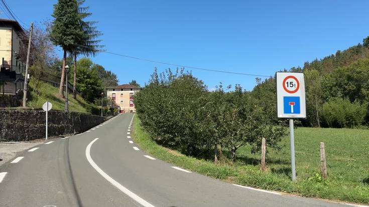 Mutiloako GI-4571 errepidea itxita egongo da astelehenetik ostiralera errepide konponketak egiteko