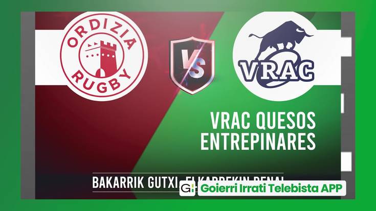 Ampo Ordiziak Quesos Entrepinares partidarako sarrera bikoitza