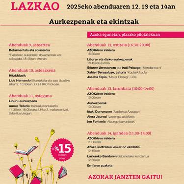 XXXVII Euskal liburu eta disko azoka