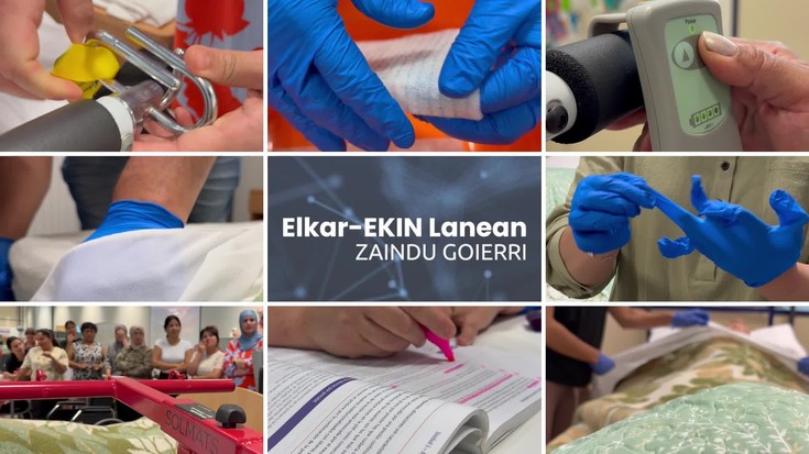 Zaindu Goierri, mendekotasuna duten pertsonei etxean arreta soziosanitarioa emateko programa