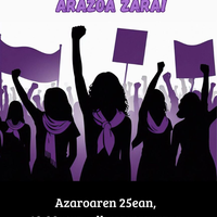 Azaroak 25 elkarretaratzea Lazkaon