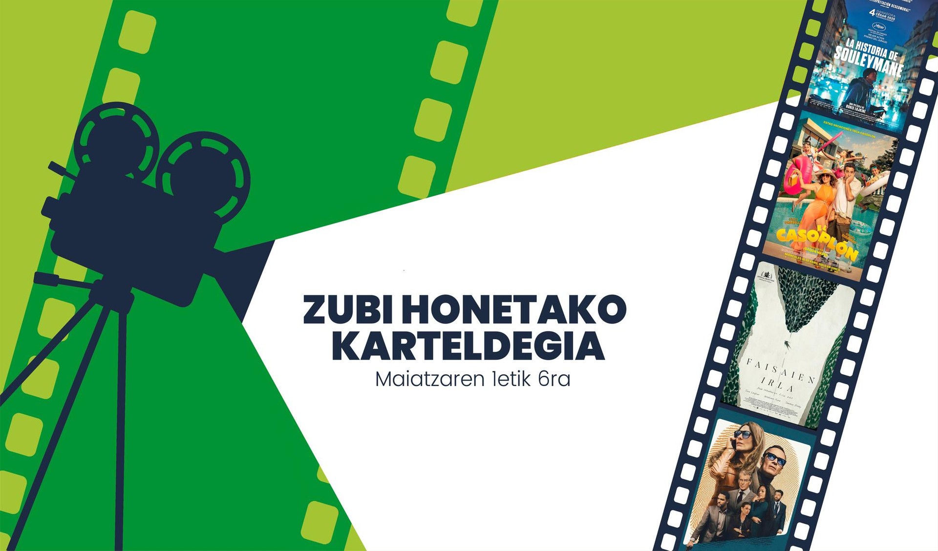 Maiatzeko zubiko zinema karteldegia