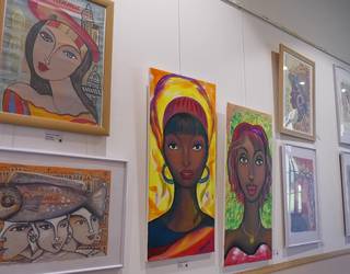 Maria Pilar Horrego artistaren 'Por amor se ve' margolan erakusketa ikusgai maiatzaren 3ra arte