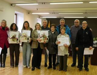 Gabonetako erakusleiho politenak saritu dituzte