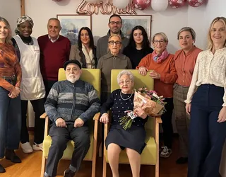 101 urte bete ditu Carmen Castrodeza beasaindarrak