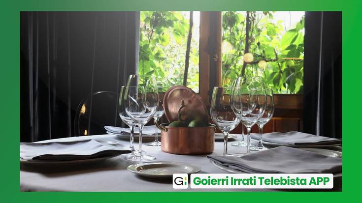 2 lagunentzako otordua Zumarragako Etxeberri jatetxean