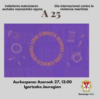 Denbora lerro feminista mahai-jokoaren aurkezpena