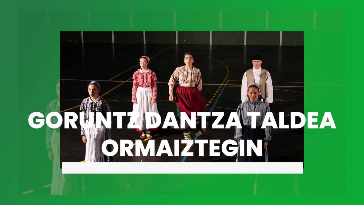 Goruntz Dantza Taldearen ikuskizuna Ormaiztegiko festetan