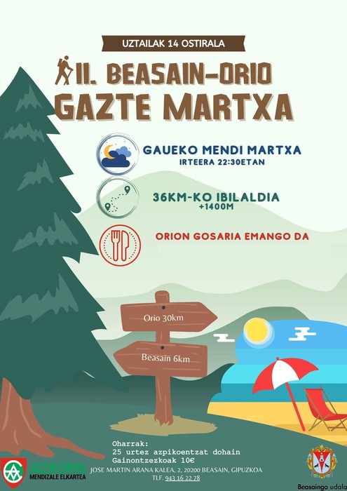 II. Beasain-Orio gazte martxa